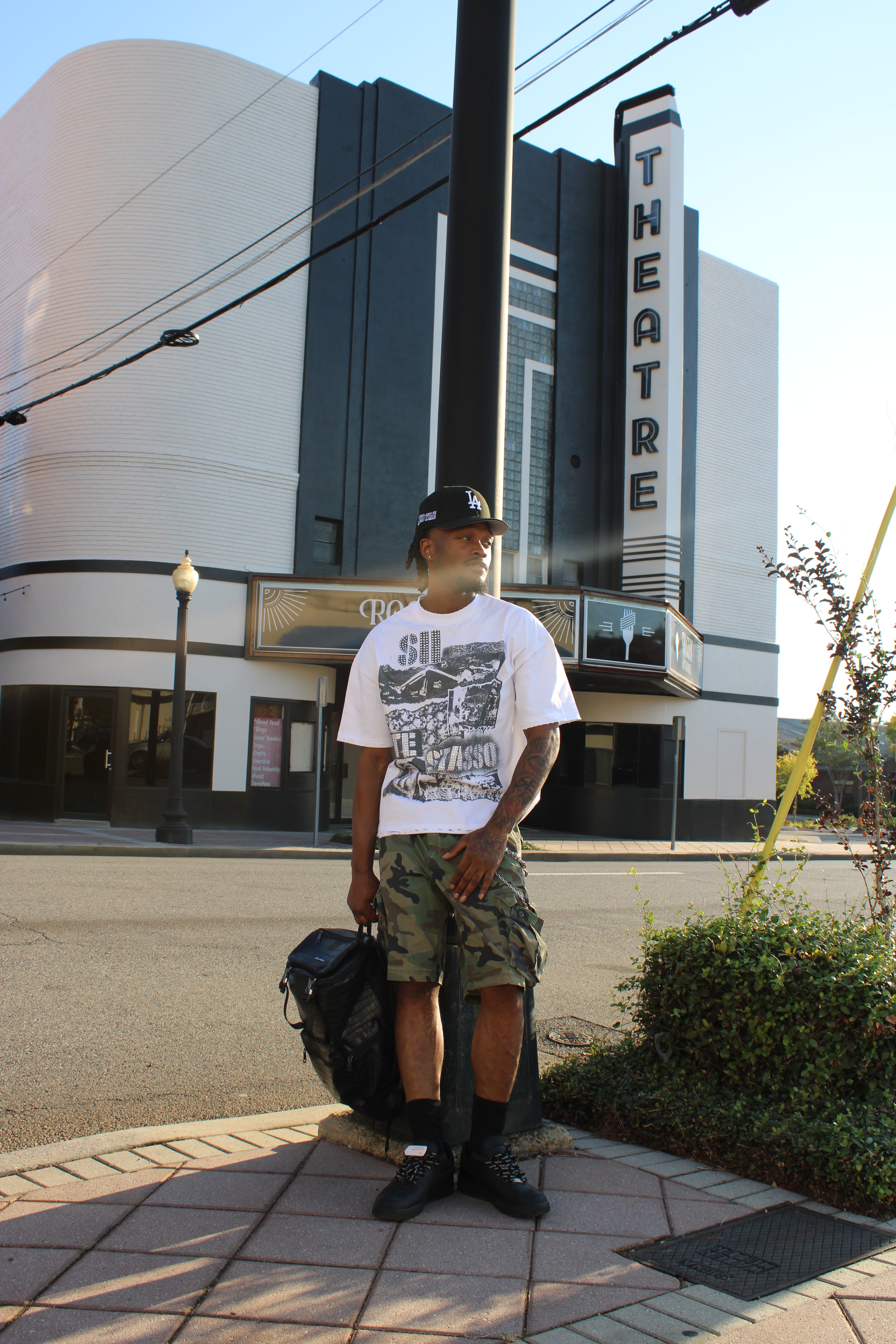 Static Diamonds Tee